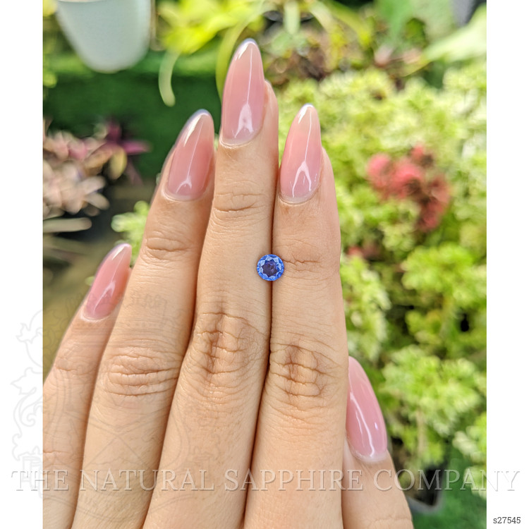 0.53 Ct. Blue Sapphire from Ceylon (Sri Lanka)