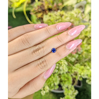 0.55 Ct. Blue Sapphire from Ceylon (Sri Lanka) Life Style