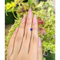 0.55 Ct. Blue Sapphire from Ceylon (Sri Lanka) Life Style
