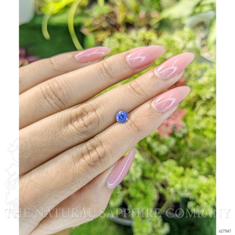 0.94 Ct. Blue Sapphire from Ceylon (Sri Lanka)