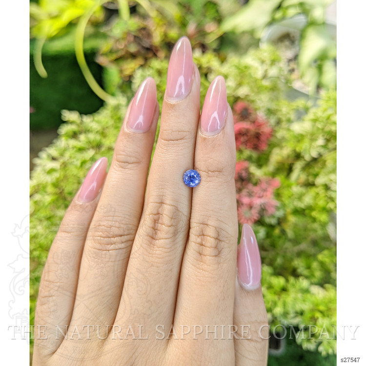0.94 Ct. Blue Sapphire from Ceylon (Sri Lanka)