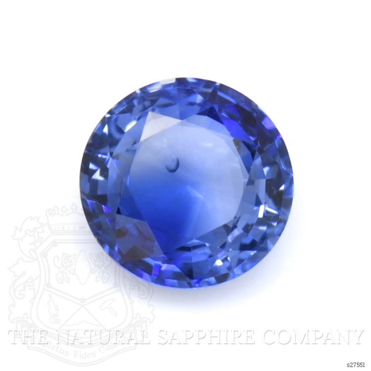 0.77 Ct. Blue Sapphire from Ceylon (Sri Lanka)