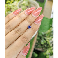 0.68 Ct. Blue Sapphire from Ceylon (Sri Lanka) Life Style