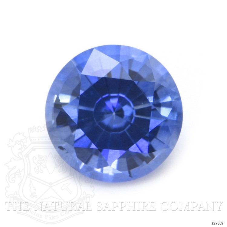 0.64 Ct. Blue Sapphire from Ceylon (Sri Lanka)