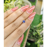0.64 Ct. Blue Sapphire from Ceylon (Sri Lanka) Life Style