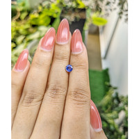 0.54 Ct. Blue Sapphire from Ceylon (Sri Lanka) Life Style