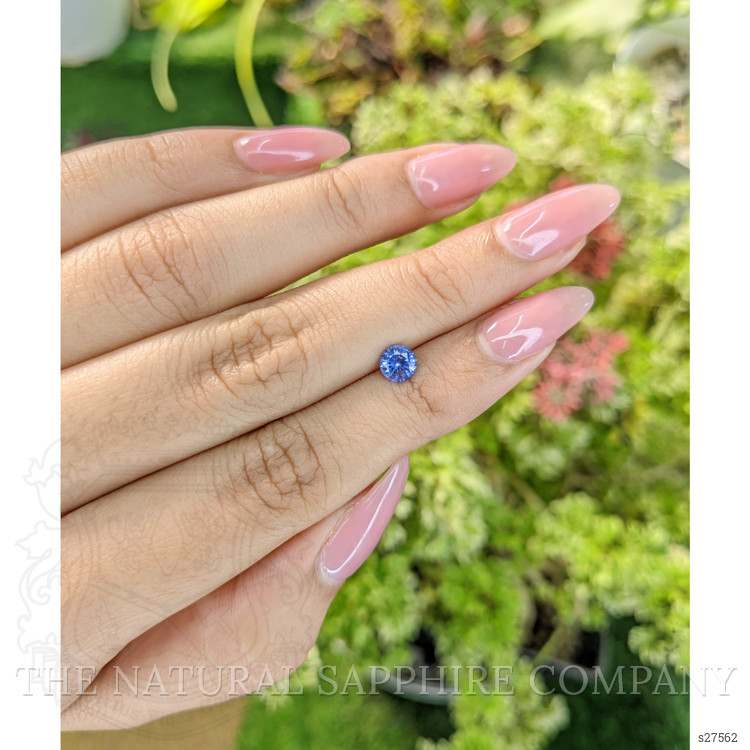 0.60 Ct. Blue Sapphire from Ceylon (Sri Lanka)
