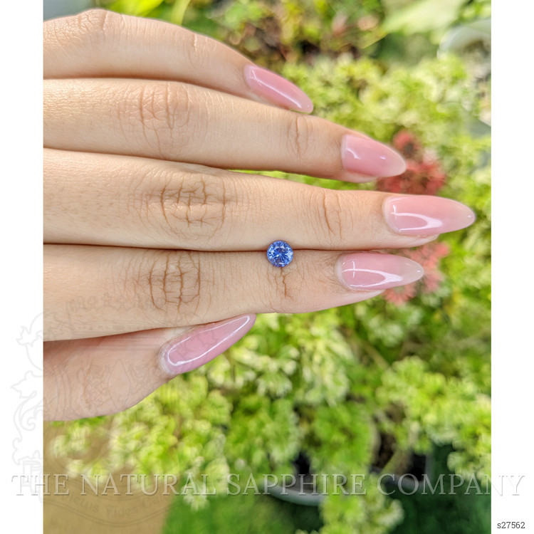 0.60 Ct. Blue Sapphire from Ceylon (Sri Lanka)