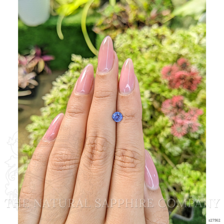 0.60 Ct. Blue Sapphire from Ceylon (Sri Lanka)