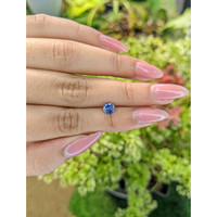 0.71 Ct. Blue Sapphire from Ceylon (Sri Lanka) Life Style