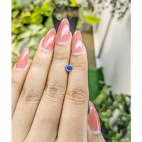 0.79 Ct. Blue Sapphire from Ceylon (Sri Lanka) Life Style
