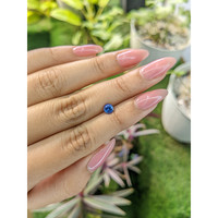 0.67 Ct. Blue Sapphire from Ceylon (Sri Lanka) Life Style
