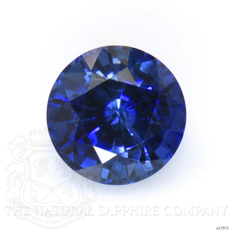 0.59 Ct. Blue Sapphire from Ceylon (Sri Lanka)