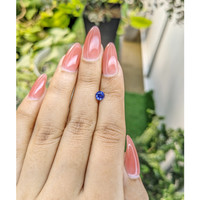 0.59 Ct. Blue Sapphire from Ceylon (Sri Lanka) Life Style