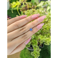 0.98 Ct. Blue Sapphire from Ceylon (Sri Lanka) Life Style