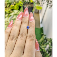 0.77 Ct. Blue Sapphire from Ceylon (Sri Lanka) Life Style