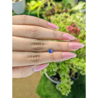 0.65 Ct. Blue Sapphire from Ceylon (Sri Lanka) Life Style