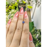 0.69 Ct. Blue Sapphire from Ceylon (Sri Lanka) Life Style