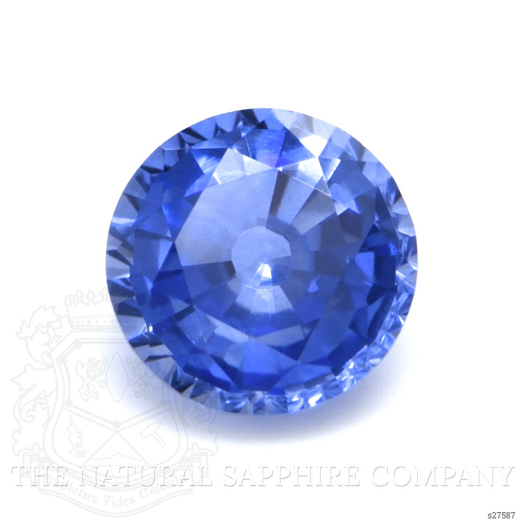 0.58 Ct. Blue Sapphire from Ceylon (Sri Lanka)