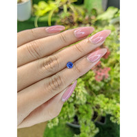 0.67 Ct. Blue Sapphire from Ceylon (Sri Lanka) Life Style