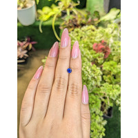 0.55 Ct. Blue Sapphire from Ceylon (Sri Lanka) Life Style
