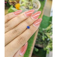 0.46 Ct. Blue Sapphire from Ceylon (Sri Lanka) Life Style