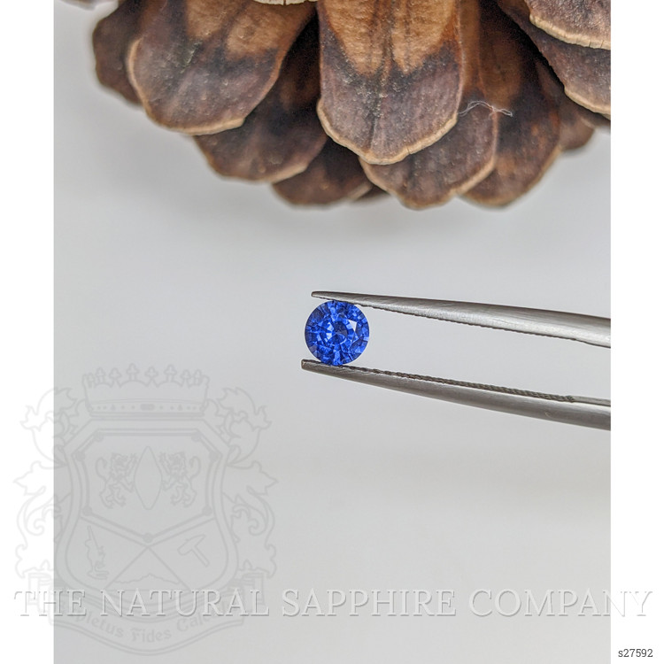 0.46 Ct. Blue Sapphire from Ceylon (Sri Lanka)