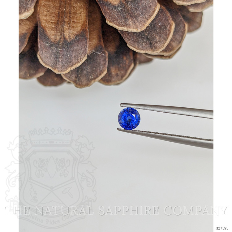 0.48 Ct. Blue Sapphire from Ceylon (Sri Lanka)