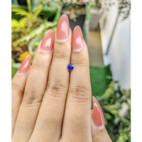 0.48 Ct. Blue Sapphire from Ceylon (Sri Lanka) Life Style
