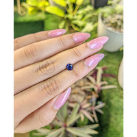 0.76 Ct. Blue Sapphire from Ceylon (Sri Lanka) Life Style
