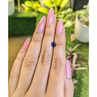 0.76 Ct. Blue Sapphire from Ceylon (Sri Lanka) Life Style