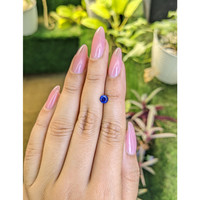 0.65 Ct. Blue Sapphire from Ceylon (Sri Lanka) Life Style