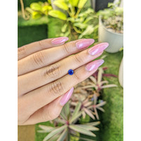 0.65 Ct. Blue Sapphire from Ceylon (Sri Lanka) Life Style