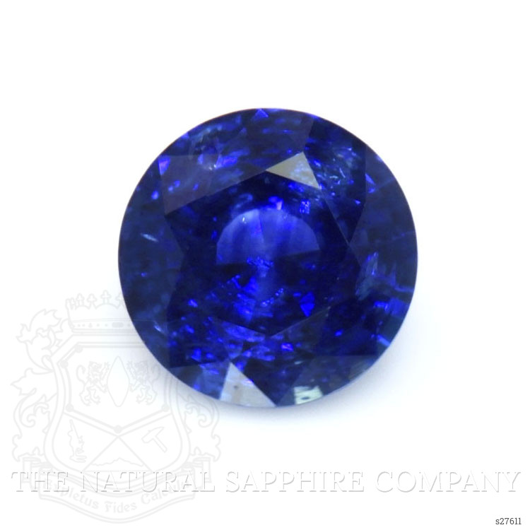0.58 Ct. Blue Sapphire from Ceylon (Sri Lanka)