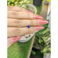 0.66 Ct. Blue Sapphire from Ceylon (Sri Lanka) Life Style
