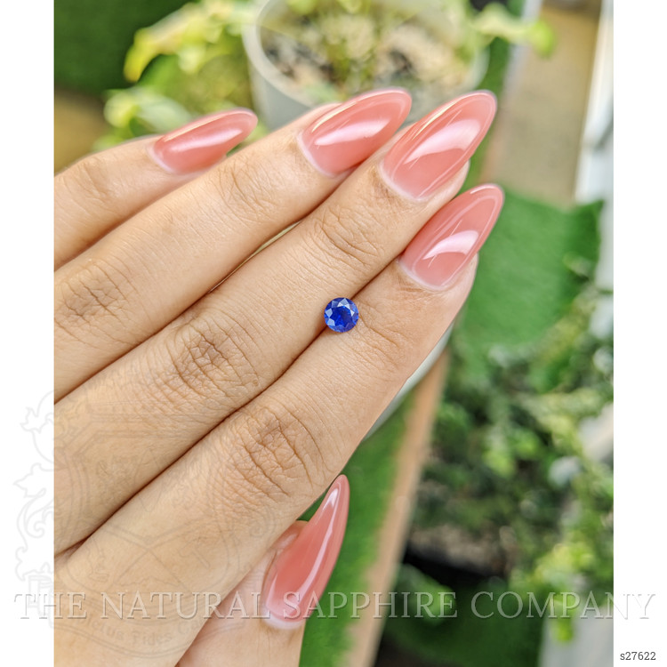 0.60 Ct. Blue Sapphire from Ceylon (Sri Lanka)