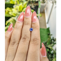 0.74 Ct. Blue Sapphire from Ceylon (Sri Lanka) Life Style