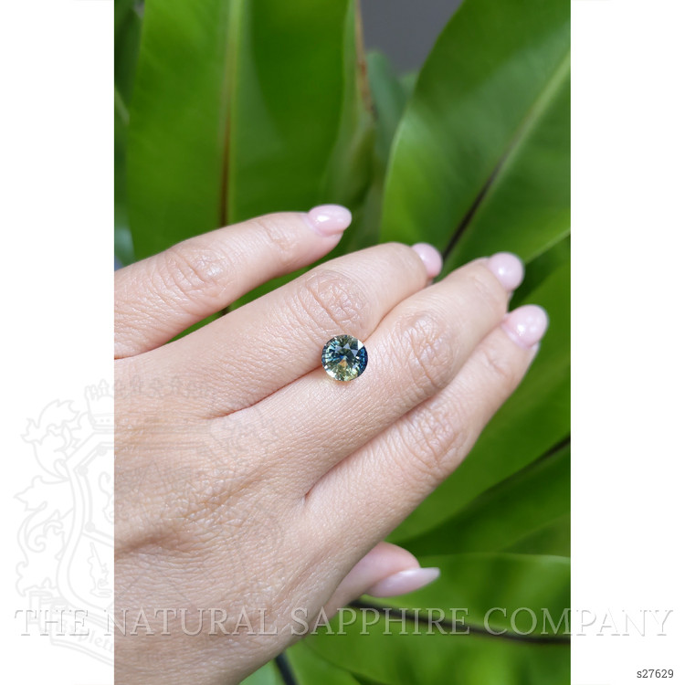 2.70 Ct. Bi Color Sapphire from Ceylon (Sri Lanka)