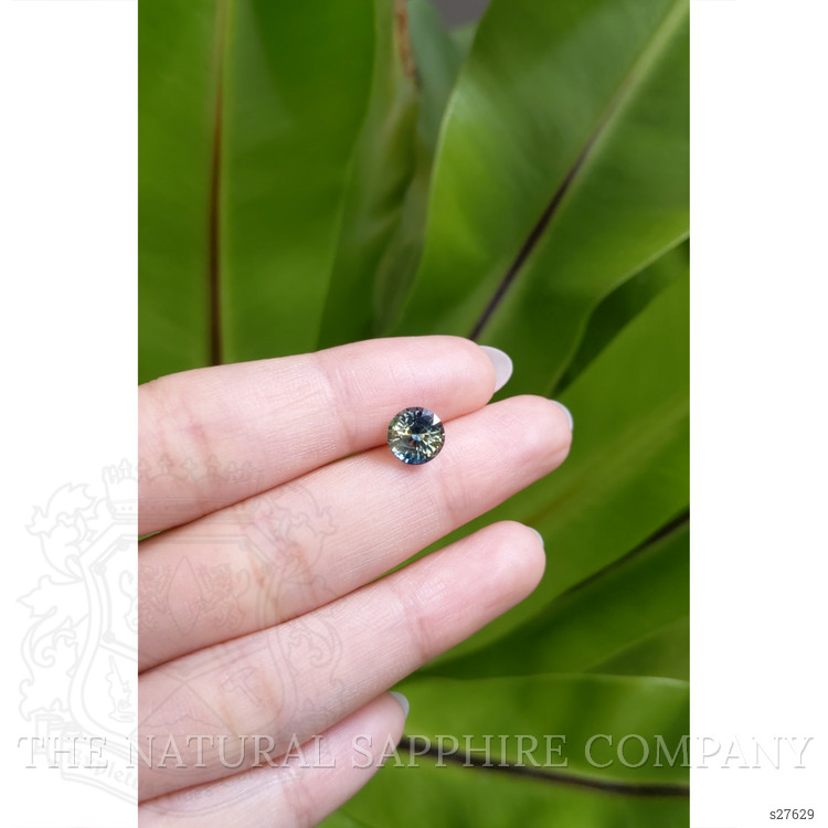 2.70 Ct. Bi Color Sapphire from Ceylon (Sri Lanka)