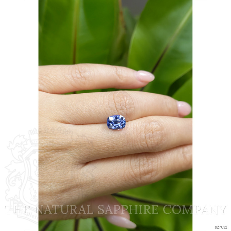 2.55 Ct. Blue Sapphire from Ceylon (Sri Lanka)