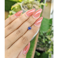 0.88 Ct. Blue Sapphire from Ceylon (Sri Lanka) Life Style