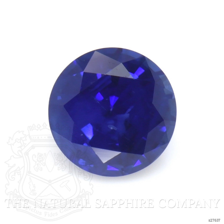 0.58 Ct. Blue Sapphire from Ceylon (Sri Lanka)