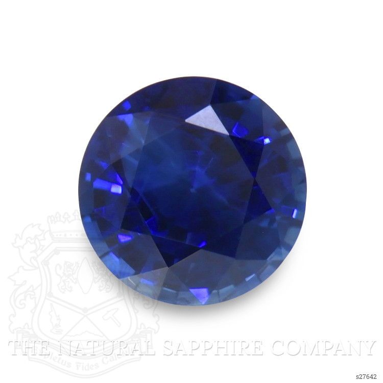 0.69 Ct. Blue Sapphire from Ceylon (Sri Lanka)