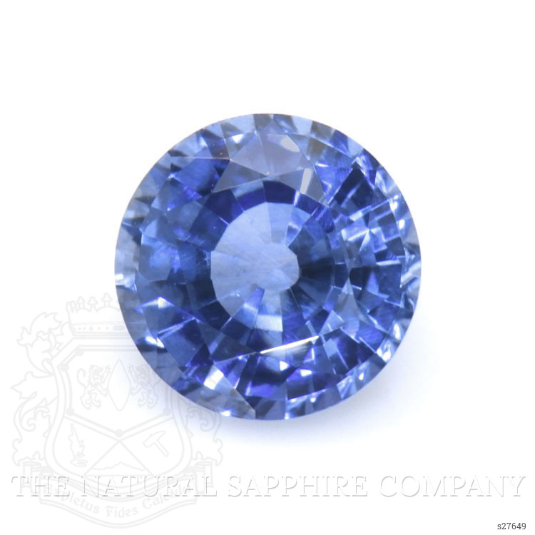 0.65 Ct. Blue Sapphire from Ceylon (Sri Lanka)