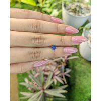 0.64 Ct. Blue Sapphire from Ceylon (Sri Lanka) Life Style