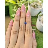0.78 Ct. Blue Sapphire from Ceylon (Sri Lanka) Life Style