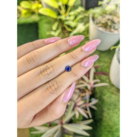 0.59 Ct. Blue Sapphire from Ceylon (Sri Lanka) Life Style