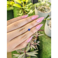 0.59 Ct. Blue Sapphire from Ceylon (Sri Lanka) Life Style