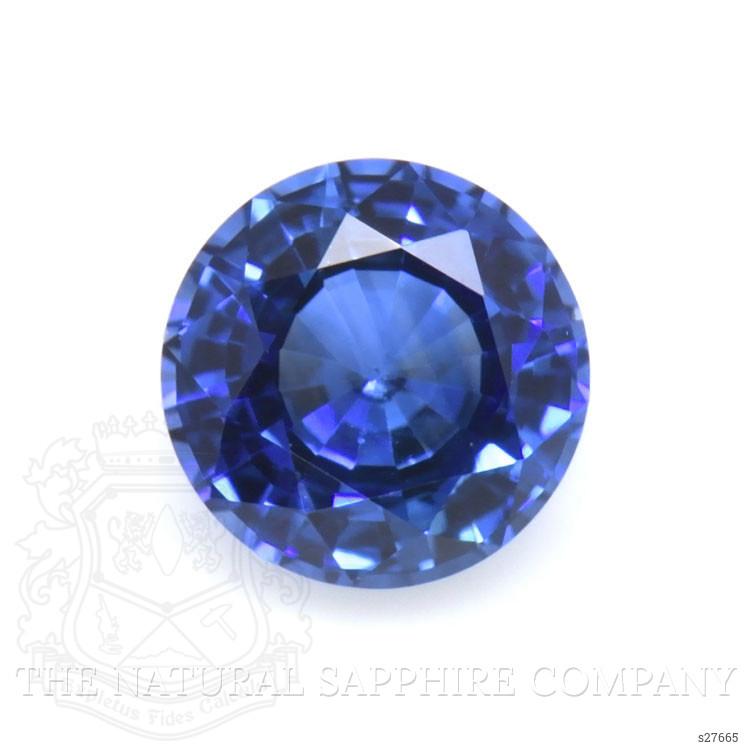 0.66 Ct. Blue Sapphire from Ceylon (Sri Lanka)