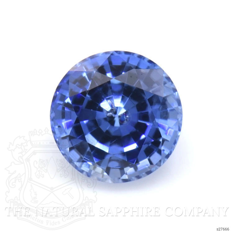0.87 Ct. Blue Sapphire from Ceylon (Sri Lanka)